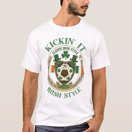 T-shirt Dans le style irlandais (Devant)