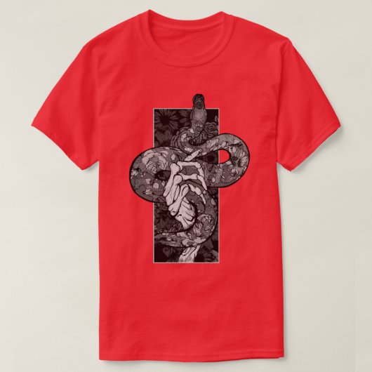 T-shirt Dans l'emprise des morts (Design devant)
