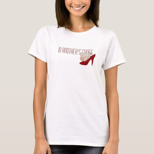 T-shirt Dans les chaussures d'un autre (Devant)
