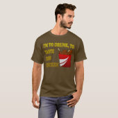 T-shirt Dans les mots du colonel (Devant entier)