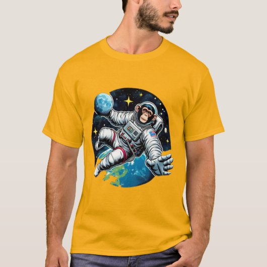 T-SHIRT DANS L'ESPACE 7 (Devant)