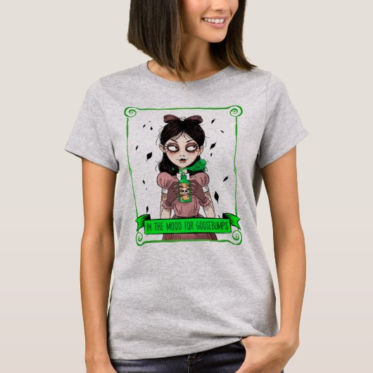 T-shirt Dans L'Humeur Des Goosebumps (Devant)