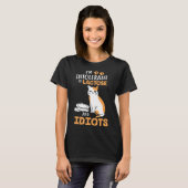 T-shirt Dans l'intolérant To Lactose And Idiots Cats (Devant entier)