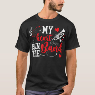 T-shirt Dans l'orchestre Trompette Maman d'un joueur de tr
