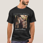 T-shirt Dans Loving Memory | 5 Photo Collage | (Devant)