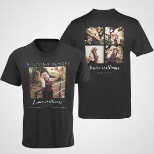 T-shirt Dans Loving Memory   5 Photo Collage  