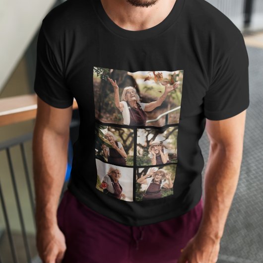 T-shirt Dans Loving Memory | 5 Photo Collage |