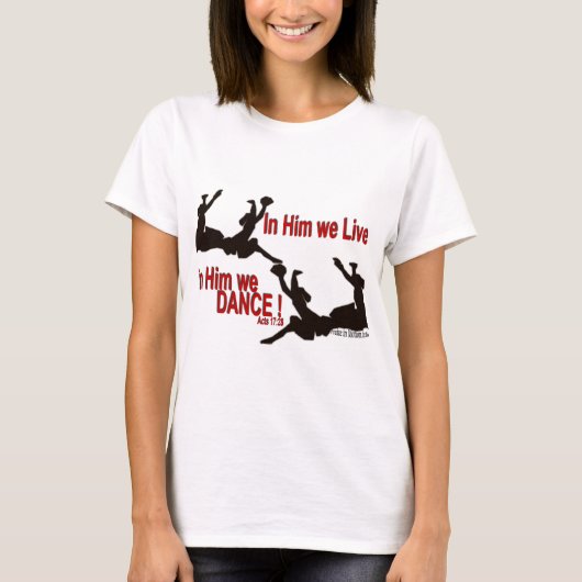 T-shirt Dans lui nous dansons (Devant)