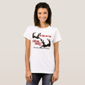 T-shirt Dans lui nous dansons (les femmes) (Devant entier)