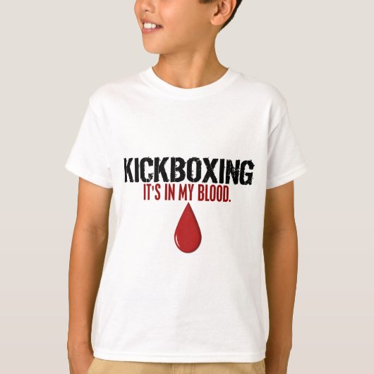 T-shirt Dans ma boîte à sang (Devant)