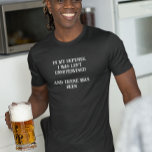 T-shirt Dans Ma Défense, On N'A Pas Surveillé La Bière.<br><div class="desc">Cette conception a été créée par art numérique. Vous pouvez modifier le style de cette chemise en choisissant Plus > sous l'option de style. Il peut être personnalisé dans la zone fournir ou customiser en choisissant le clic pour customiser une autre option et en changeant le nom, les initiales ou...</div>
