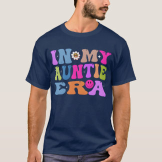 T-shirt Dans ma tante Era Baby Faire-part pour la mère tan