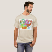 T-shirt Dans ma tête (Devant entier)