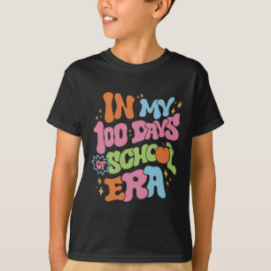 T-shirt Dans Mes 100 Jours De L'Ère Scolaire Enseignants E