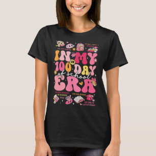 T-shirt Dans Mes 100 Jours De L'Ère Scolaire Super Retro S