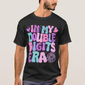 T-shirt Dans Mes Double Chiffres Era Retro 10 Ans 10E Bir (Devant)