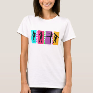 T-shirt dans microfibra féminine Danse louange et…