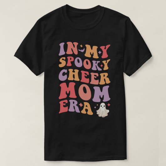 T-shirt Dans Mon Éffrayant Cheer Maman Era Halloween Funny (Design devant)