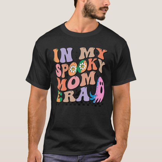 T-shirt Dans Mon Éffrayant Maman Era Witchy Maman Éffrayan (Devant)