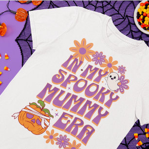 T-shirt Dans Mon Éffrayante Époque Maman Fun Retro Hallowe