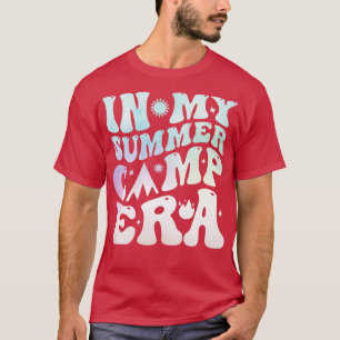 T-shirt Dans Mon Époque De Camp D'Été