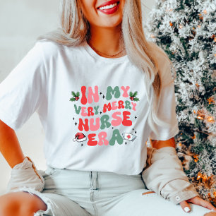 T-shirt Dans Mon Époque De Soins Infirmières Très Joyeuse