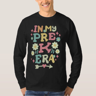 T-shirt Dans Mon Époque Pré-K Retro Super Retour À L'École