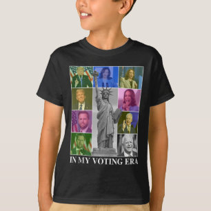 T-shirt Dans Mon Ère De Vote Harris Wheimer Élection Prési