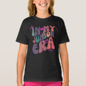 T-shirt Dans mon ère junior Eléments Neon avec l'année (Devant)