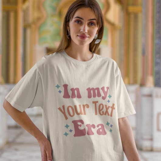 T-shirt Dans Mon Ère Personnalisé Citation Drôle Femmes