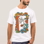 T-shirt Dans Mon Été De Lecture Floral Adventure Library (Devant)