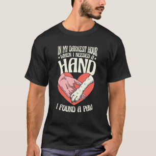 T-shirt Dans Mon Heure La Plus Sombre Quand J'Avais Besoin