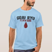 T-shirt Dans Mon Sang GOJU RYU (Devant)