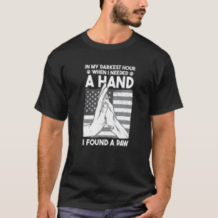 T-shirt Dans My Darkest Hour When I Needed a Hand I Found