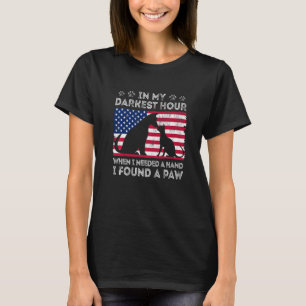 T-shirt Dans My Darkest Hour When I Needed a Hand I Found