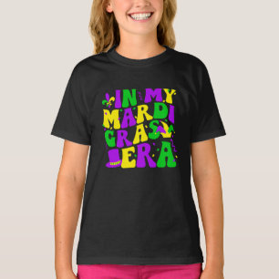 T-shirt Dans My Mardi Gras Era Funny Festival Retro Carniv