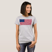 T-shirt Dans notre Amérique (Devant entier)