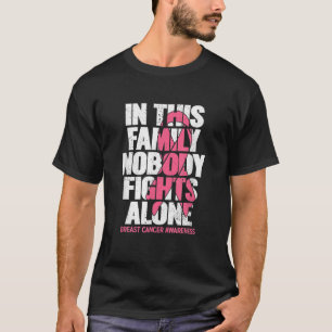 T-shirt Dans October We Wear Pink Breast Cancer Awareness