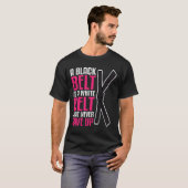 T-shirt Dans October We Wear Pink Ribbon Witch Halloween B (Devant entier)