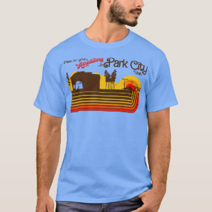 T-shirt dans Park City Utah Retro Horreur