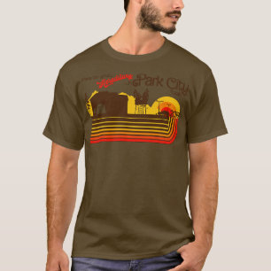 T-shirt dans Park City Utah Retro Horreur