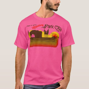 T-shirt dans Park City Utah Retro Horreur