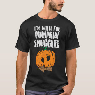 T-shirt Dans The Pumkin Smuggler Halloween Pregnancy C