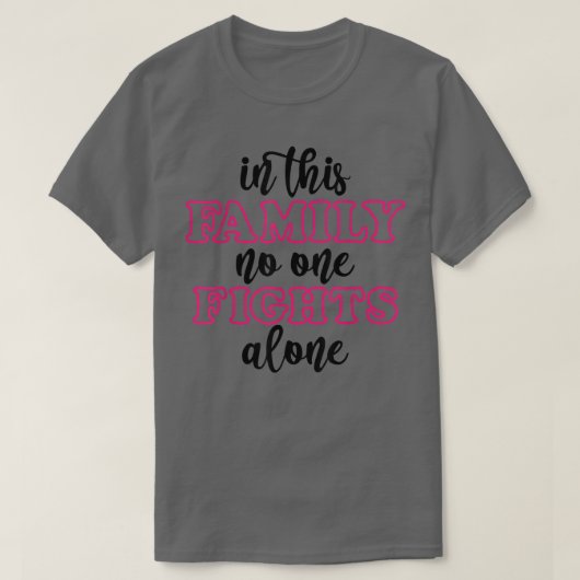 T-shirt Dans This Family No One (Design devant)