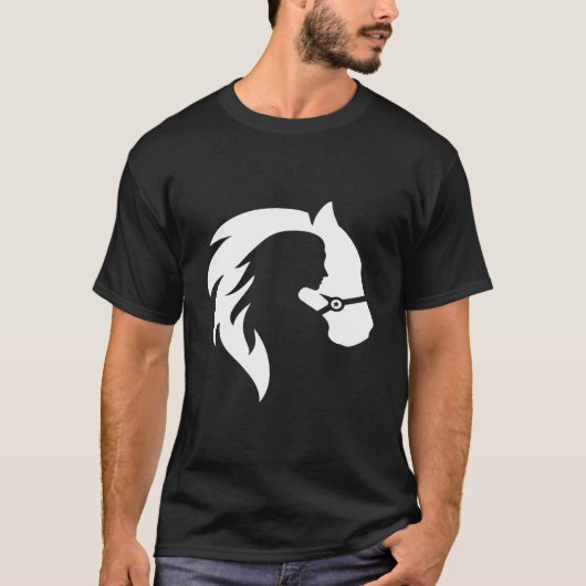 T-shirt Dans un cheval de mission (Devant)
