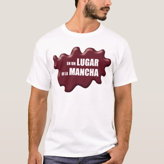 T-SHIRT DANS UN LIEU DE LA MANCHA (Devant)