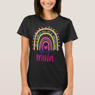 T-shirt Dans Un Monde Plein De Granmas Soyez Un Arc-En-Cie
