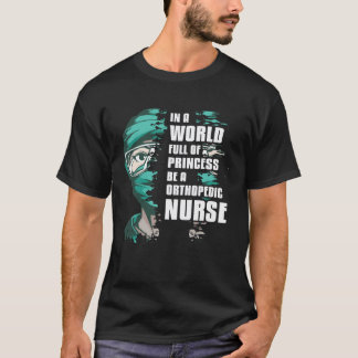 T-shirt Dans un monde plein de princesses, soyez une infir