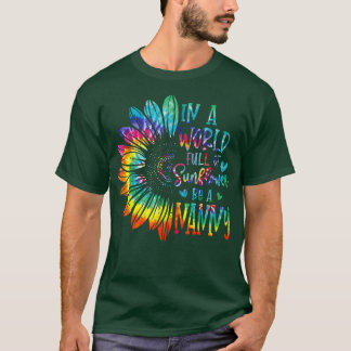 T-shirt Dans Un Monde Plein De Tournesol Soyez Un Cadeau D