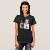 T-shirt Dans un mot : Amour (Devant entier)